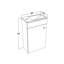 Gabun 400mm Wall Mounted Vanity Unit Base