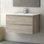 Ensemble de meuble-lavabo mural simple l 31 po Jasso Pasadena