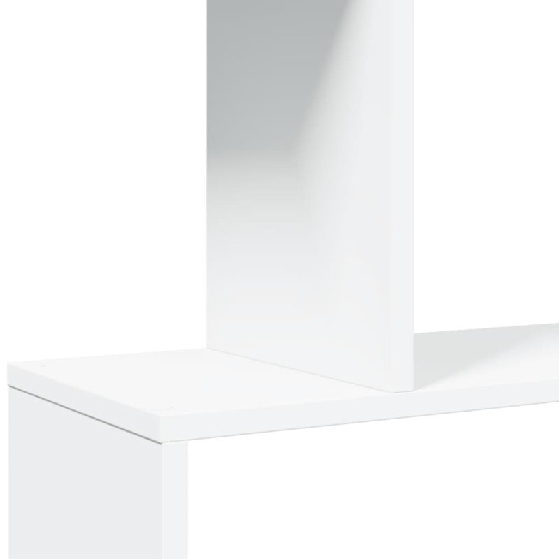 Sekai 70cm W Bookcase, (5 Shelves) 161cm H x 70cm W x 24cm D, White