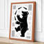 Juggling Bear Retro 1 Piece Wrapped Canvas Wall Art-419380370-419380399