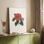 Imprimé floral rétro CXC III - galerie enveloppée Cavas
