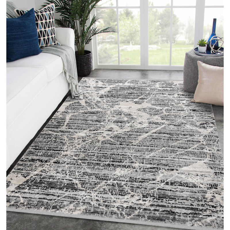 Airliah Abstract Area Rug, Rectangular 140 x 190cm