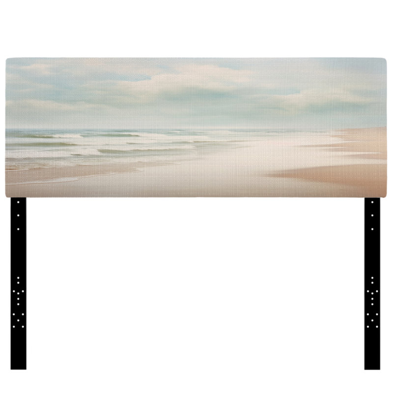 Kayonna - Nautical & Beach Upholstery Panel Headboard, Grand