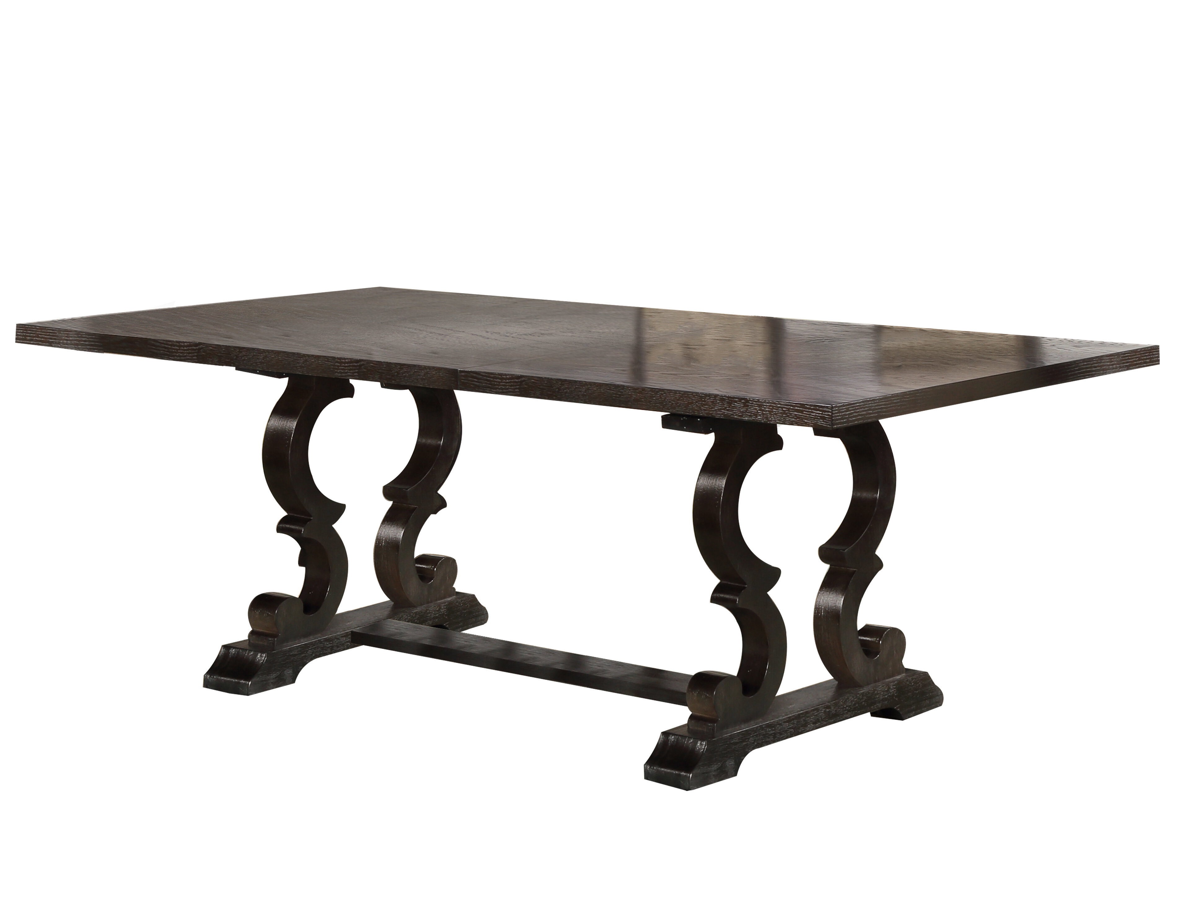 Ophelia & Co. Cogdill Extendable Solid Wood Dining Table & Reviews ...