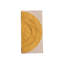 Ornements ronds en papier pliant en nid d'abeille avec bord scintillant doré-509153044