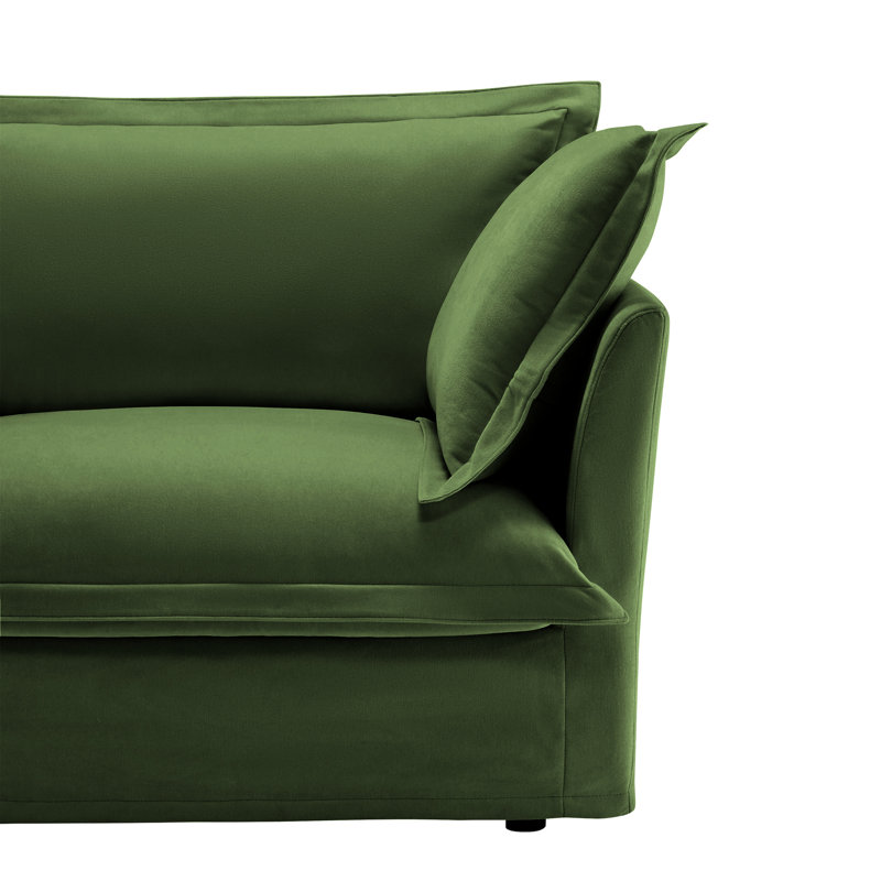 Fauteuil en chenille avec assise large et profonde pour un confort optimal, coutures fines, housses amovibles, structure, coussins luxueux, siège, tissu respirant, housses antitaches