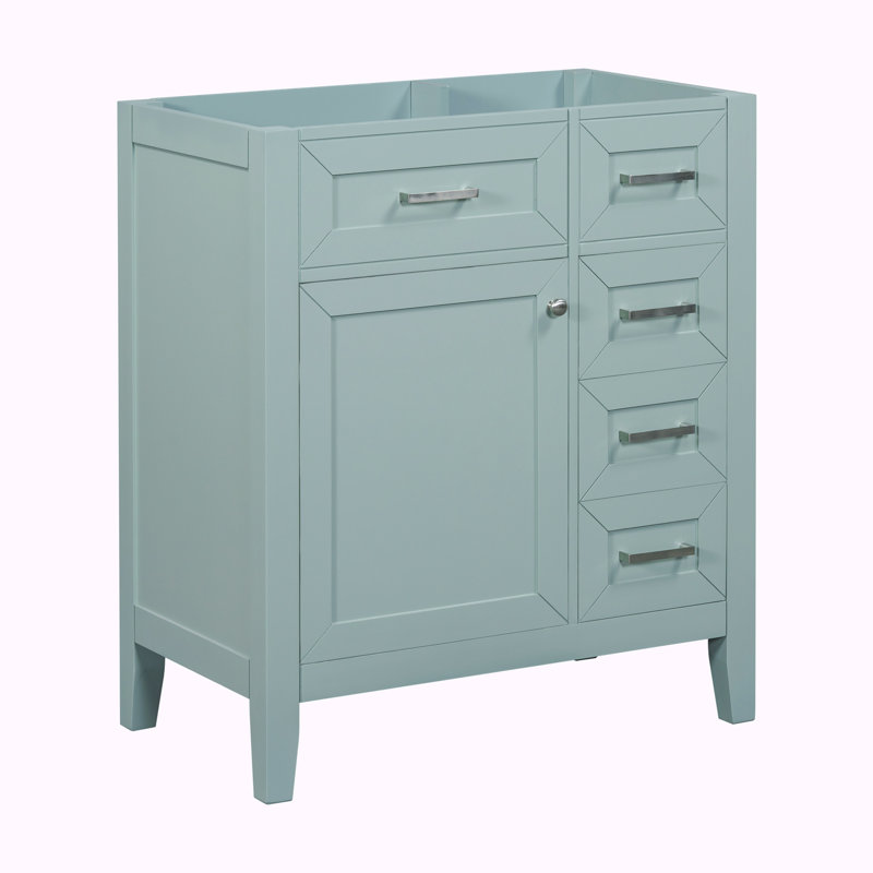 29.52'' Single Bathroom Vanity Base Only, Green