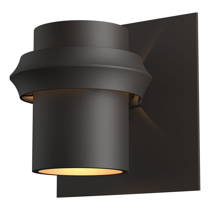 Twilight Outdoor Armed Sconce, Fluorescent, 8.9" H x 8.6" W x 7.4" D, Coastal Oil Rubbed Bronze