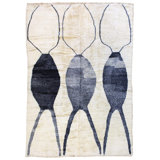 Beni Ouraine One-of-a-Kind 8'7" X 12'5" Hand Knotted Area Rug