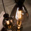 Helmi 3 - Light Smoked Glass Pendant