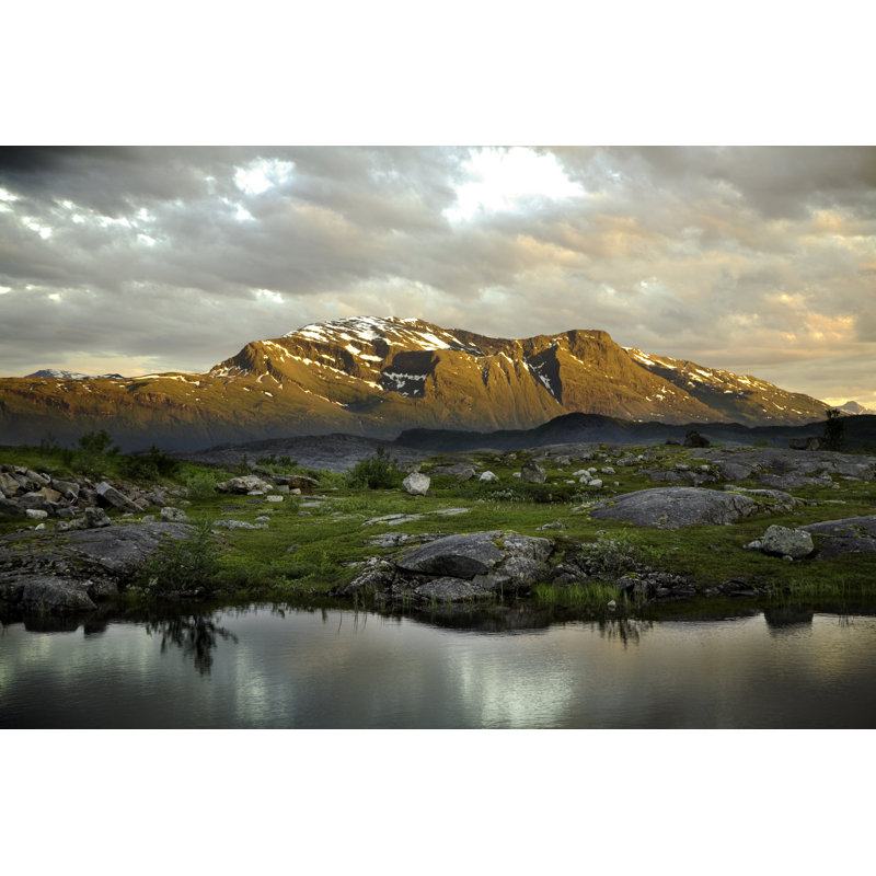 Sunset Mountain by Ssuni, 32" H x 48" W