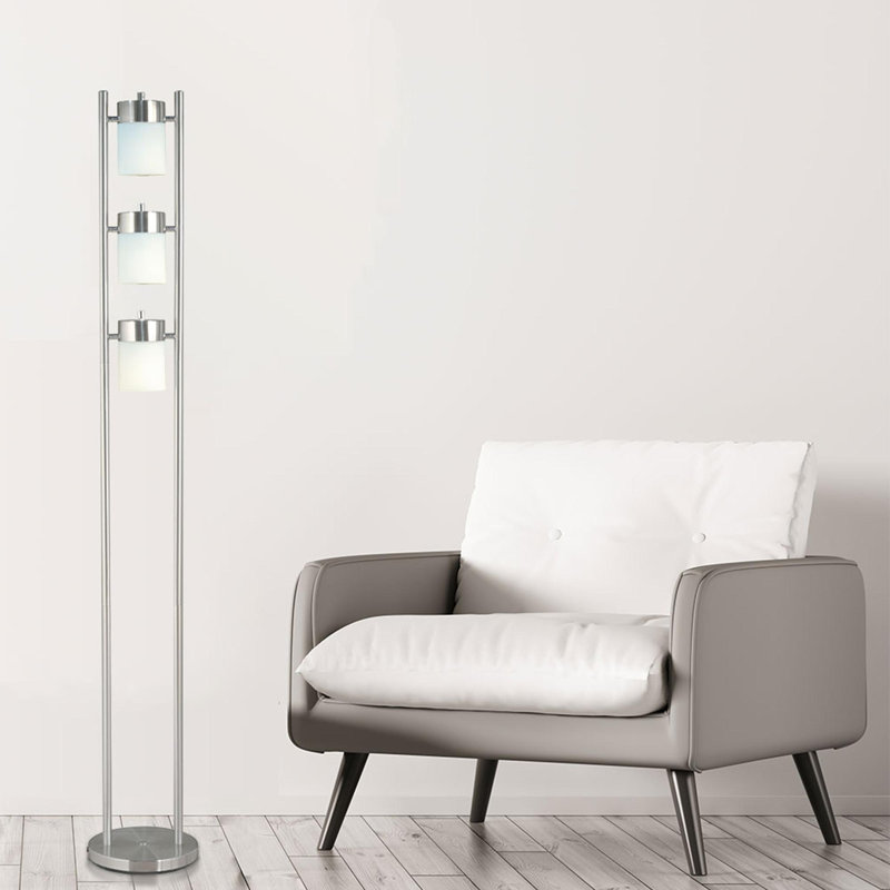 3-HEAD WITH TWO WAY ADJUSTABLE FLOOR Lamp