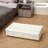 Under Bed Storage With Wheels, 2 Pack Under Bed Storage Containers With Label Holders For Clothes, Shoes And Blankets, Rolling Underbed Shoe Organizer With Cover, Beige