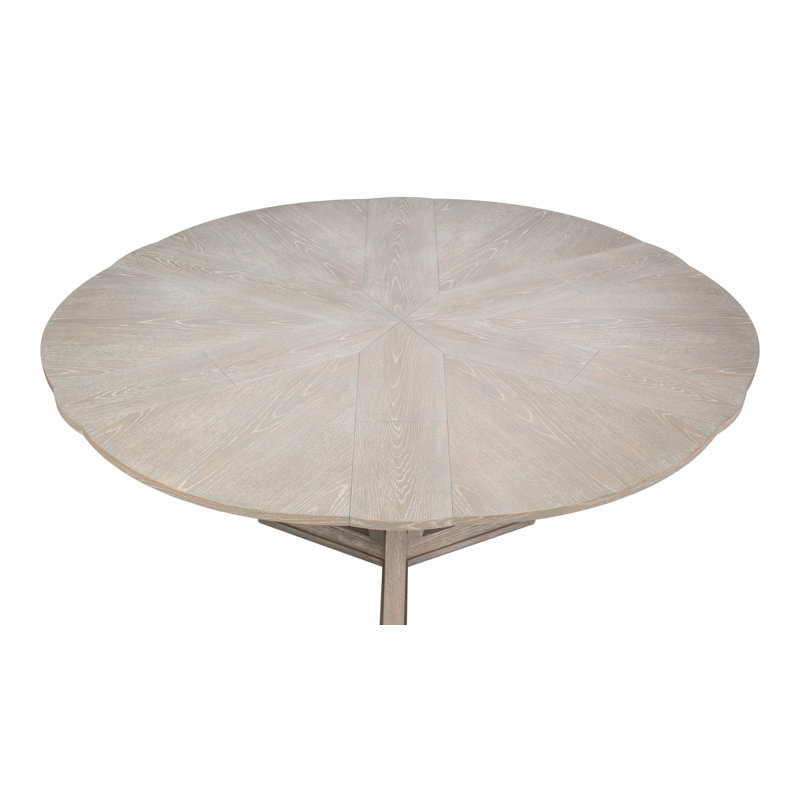 Casual Round Dining Table, 30"H x 66"L x 66"W, Moonskin