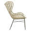 Fauteuil à oreilles en rotin Kailin