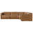 5-Piece Wall-hugger Upholstered Power Reclining Sectionnal-679271160-679271161-702016368