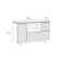 Corridor 47.75'' Wide 3 - Drawer Filing Credenza with Cable Management