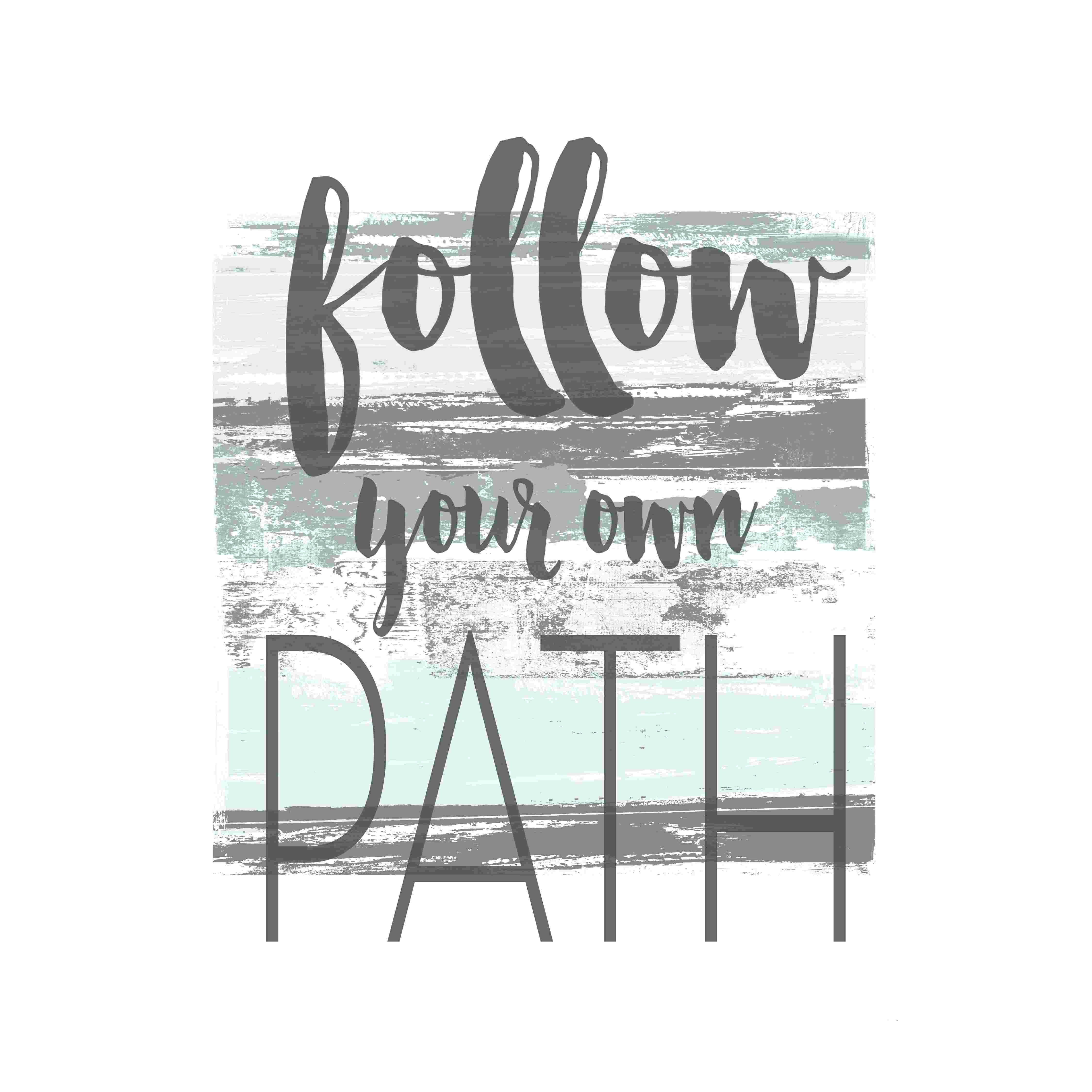 Trinx Follow Your Own Paint Swatches Grey On Canvas Print Wayfair