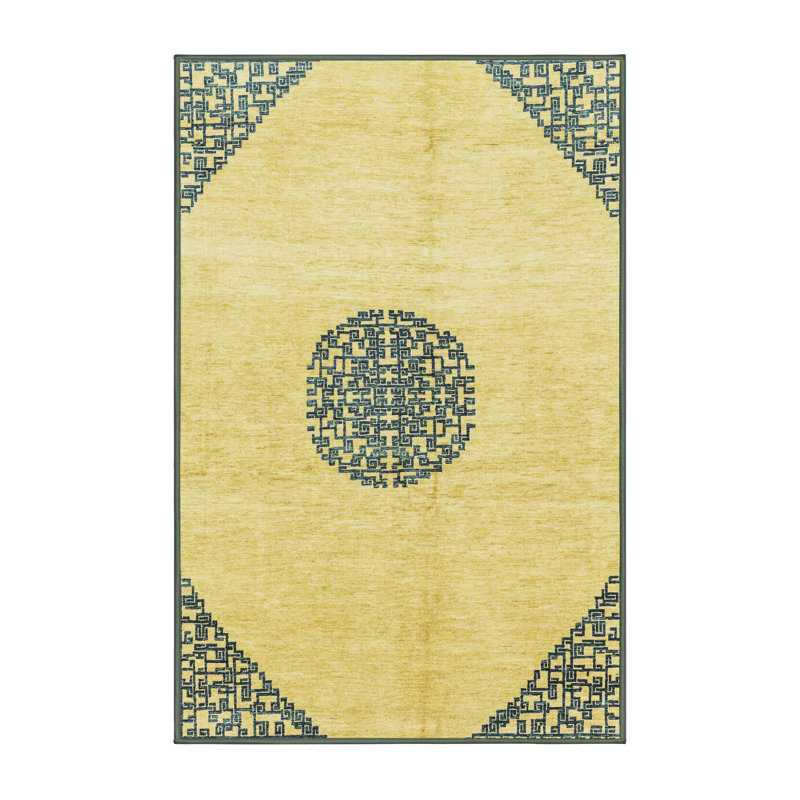 Tapis abstrait moderne 3407, Rectangle 5 pi x 7 pi
