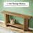 Double-Layer Storage Sofa Table,Hallway Table,Console Table