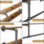 Beton 116cm Industrial Pipe Clothing Rack-1306775150