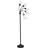 Adjustable Multi-Head Floor Lamp With Shades, 5-Light Contemporary Design, Rotary Switch, Ideal For Living Room, Office, Kids Bedroom, And Playroom