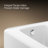 Villager 60" x 30" Alcove Soaking Cast Iron Bathtub-19194337-19194354