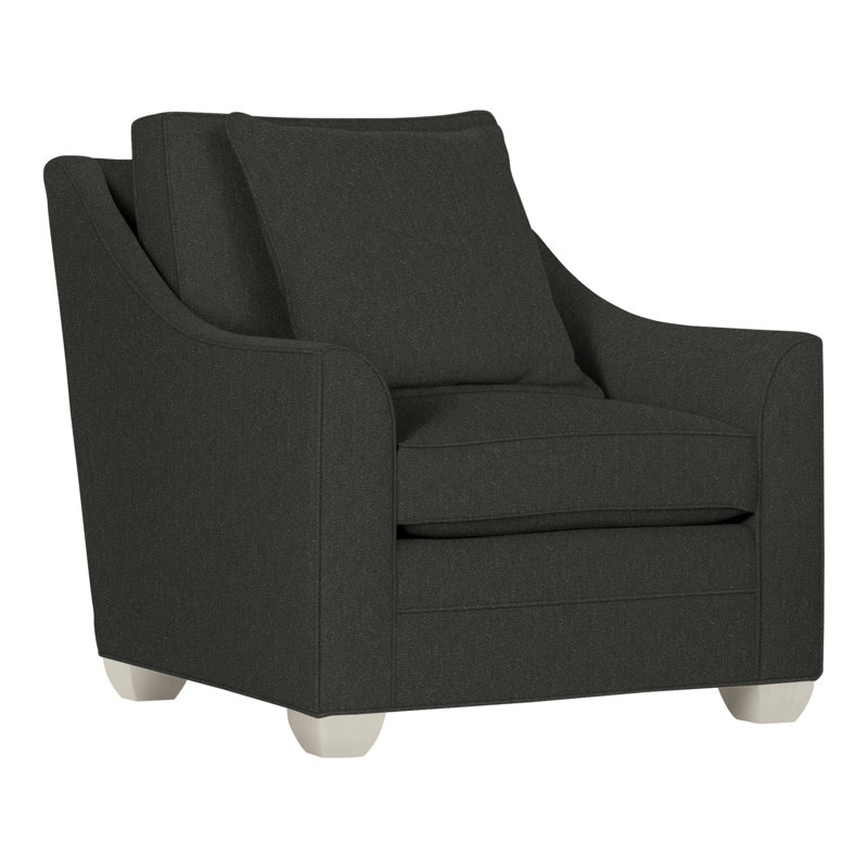 Chaise 37,5 po Nicholas, Perigold Aspen flanelle gris anthracite, Navajo