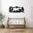 Mountain Bear Family Metal Wall Art - Rustic Wildlife Mountain Decor - Nature Inspired Bear Silhouette Sculpture - Forest Animal Wall Hanging - Industrial Style Outdoor Indoor Home Decor - Scenic Wilderness Statement Art Piece-788681746-788681750