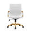 Chaise de bureau en cuir Sorrells-1793720208
