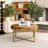 Capria Solid Wood Top Coffee Table