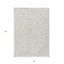 Tapis intérieur lavable à pois ivoire 5 pi x 8 pi