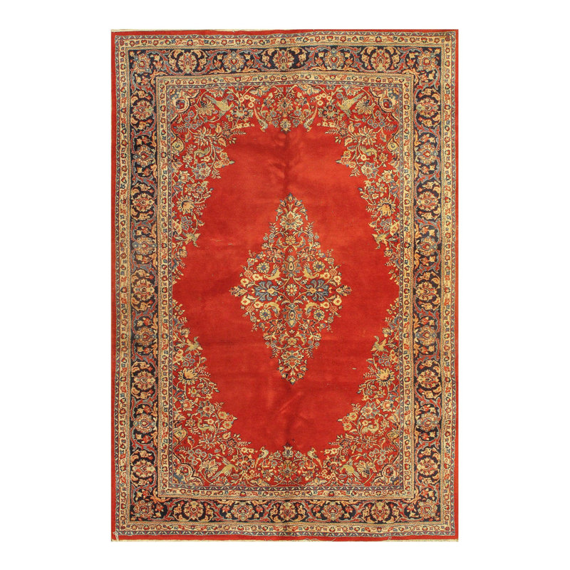 Tapis rectangulaire unique de 6 pi x 8 pi 1 po