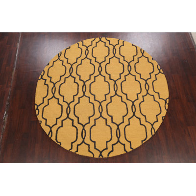 Wool Geometric Indoor Rug