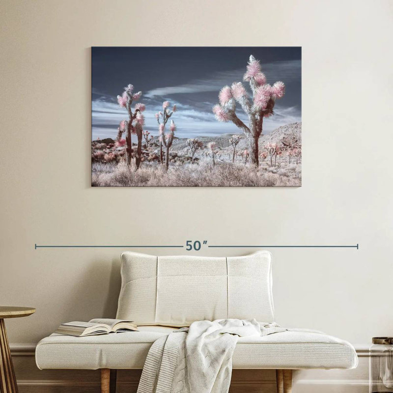 Ravi désert Joshua Trees, H 26 po x l 39 po