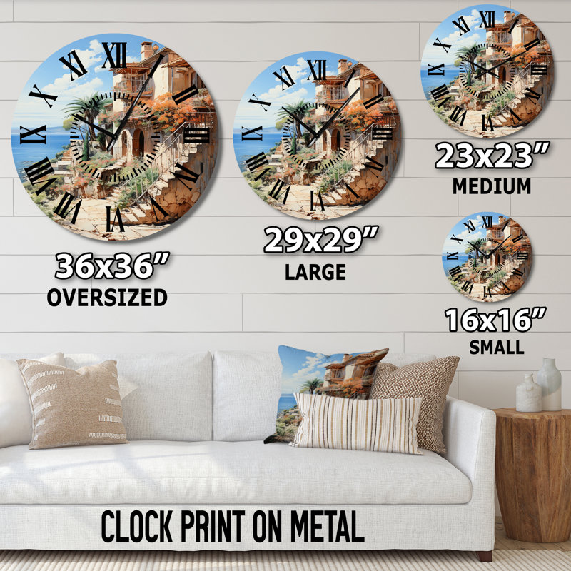 Horloge murale Espagne, Médium