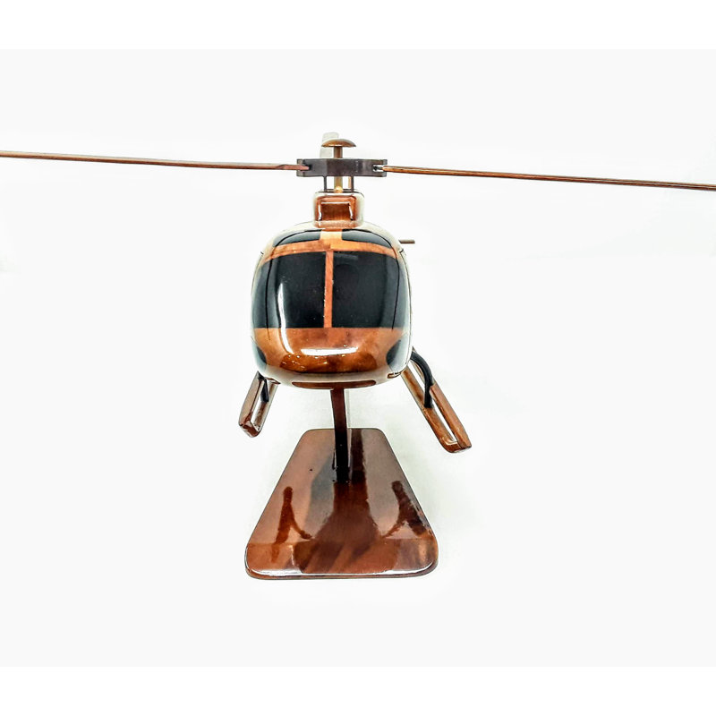 Maquette d'hélicoptère en bois A-Star 350 Witby