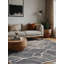 Tapis gris lavable à la machine-1733305356