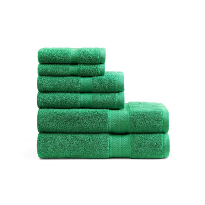 Tommy Hilfiger Modern American Cotton Red 6 Piece Towel Set