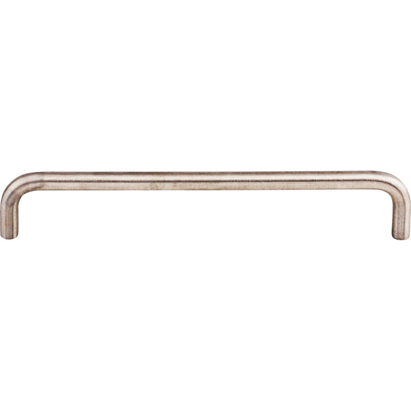 Brushed Stainless Steel Modern Bar Pull with Mounting Hardware