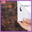 Bronze Leaf Texture Shower Curtains Extra Long-436264993