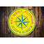 Enseigne en aluminium Key West Compass-58289205