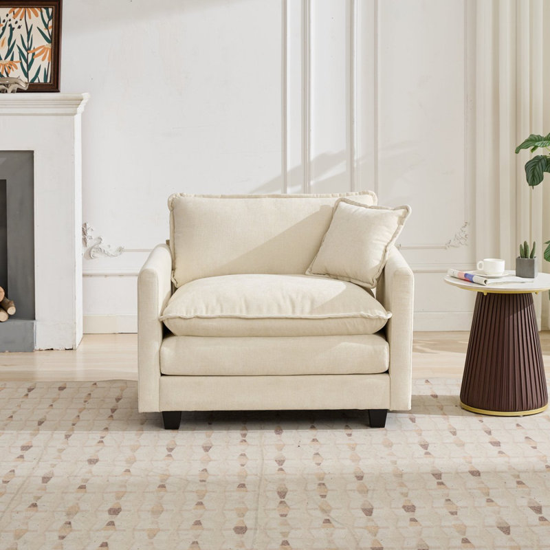 Canapé Cloud pour siège simple, Beige