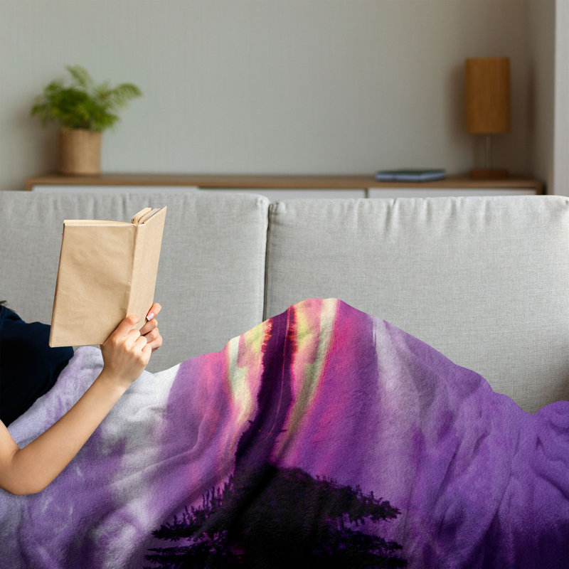 Hand Woven Throw Blanket, 50" x 60"