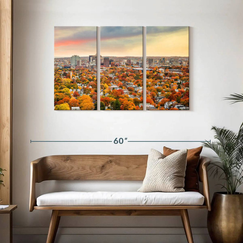 Rorry New Haven Connecticut, 28" H x 45" W