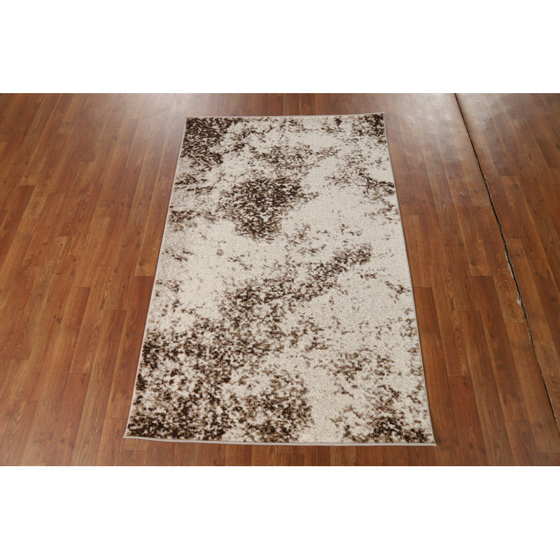 Abstract Transitional Turkish Rug 3x5