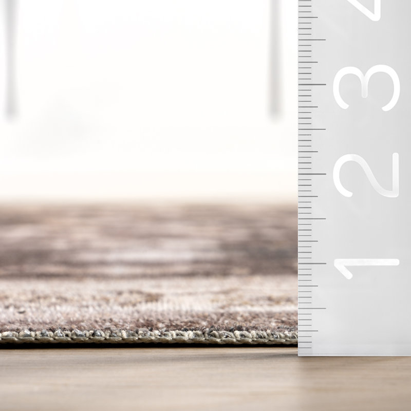 Tapis rétro Grishilde, Rectangle 9 pi x 12 pi