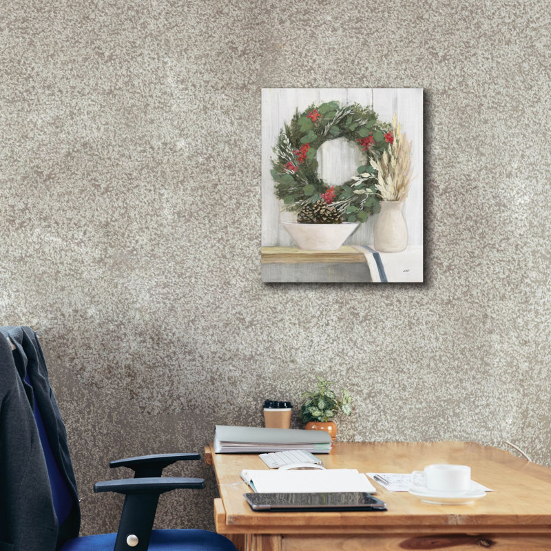 «Epic Graffiti» «Natural Christmas 1» par Julia Purinton, art mural sur toile, H 24 po x l 20 po x P 0,75 po