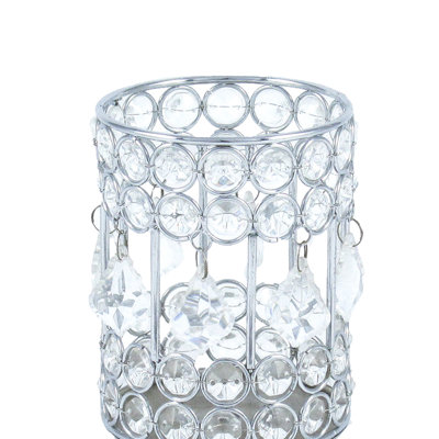 5.75'' H Crystal Tabletop Votive Holder