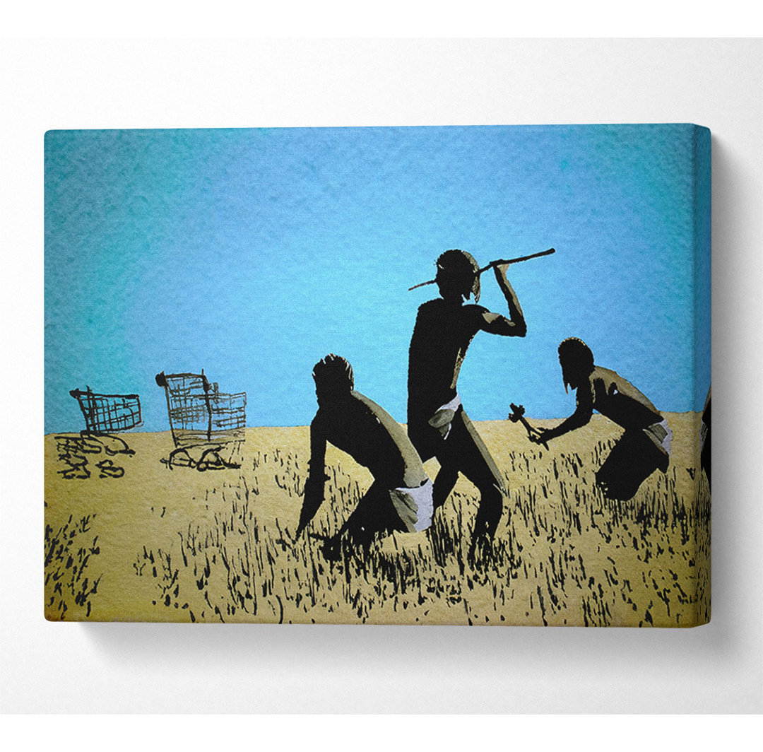 Trolley Hunters - Wrapped Canvas Kunstdrucke